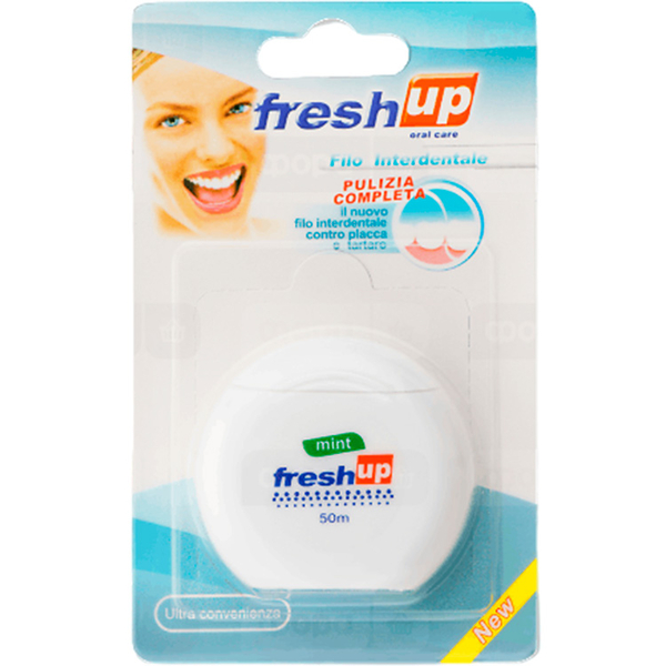 Зубна нитка Fresh Up, 50 м - Pampik