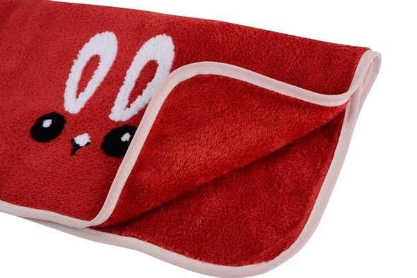 Набір рушників Soho Funny company, 35х75 см, 2 шт., сірий з червоним (1175К) - Pampik - 5