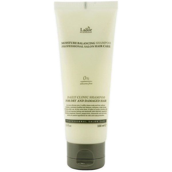 Шампунь La'dor Зволожуючий безсиліконовий Moisture Balancing Shampoo, 100 мл - Pampik