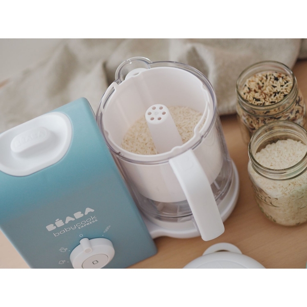 Контейнер для варіння круп Beaba Pasta Rice cooker Babycook Express Beaba, 850 мл, білий (916320) - Pampik - 4