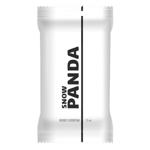 Вологі серветки Сніжна Панда Конвалія, для рук, 15 шт. - Pampik
