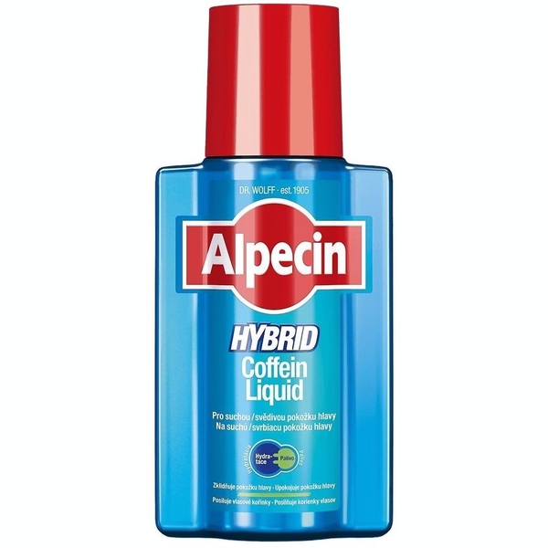 Тоник Alpecin Hybrid Coffein Liquid, для чувствительной и зудящей кожи головы, 200 мл - Pampik