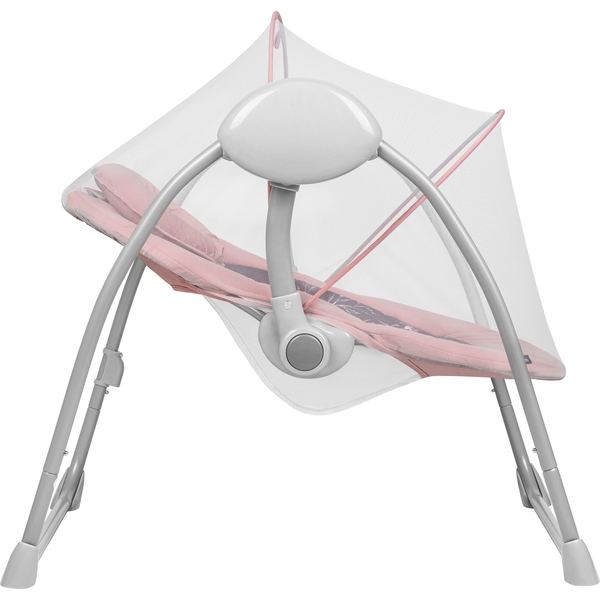 Кресло-качалка Lionelo Ruben Pink Baby с игровой дугой, розовое (LO-RUBEN RUBEN PINK BABY) - Pampik - 5