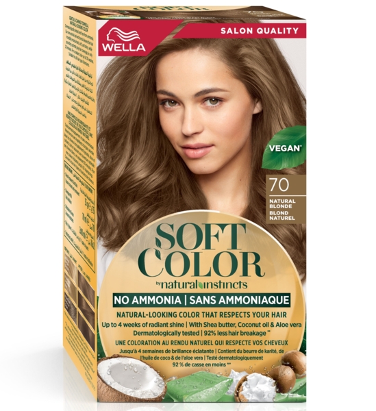 Краска для волос Wella Soft Color тон 70 Натуральный блонд, 125 мл - Pampik - 2