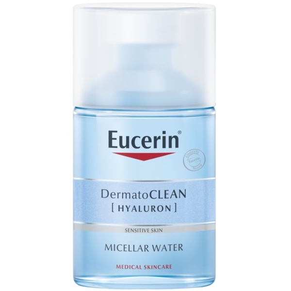 Мицеллярный очищающий флюид Eucerin DermatoClean Hyaluron для чувствительной кожи 100 мл - Pampik
