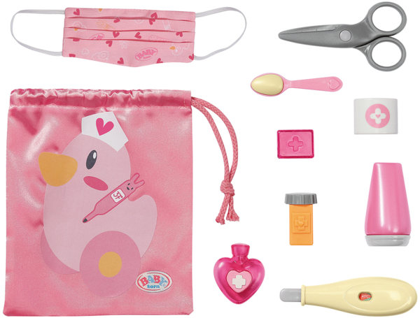 Ігровий набір Baby Born Аптечка, 10 предметів (834091) - Pampik - 7