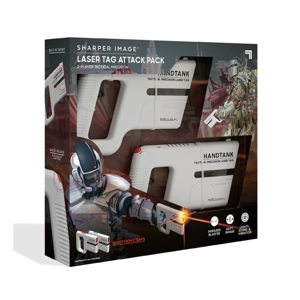 Ігровий набір для лазерних боїв Sharper Image Laser Tag Attack Pack (1214013111) - Pampik - 6