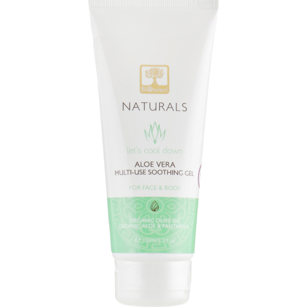 Гель для тела и лица BIOselect Naturals Aloe Vera Multi-Use Soothing Gel 100 мл - Pampik