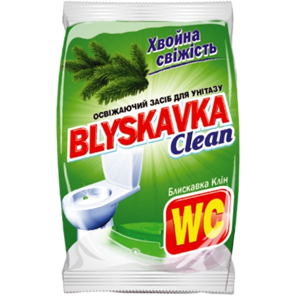 Освежающее средство для унитаза Blyskavka Clean Хвойная свежесть - Pampik