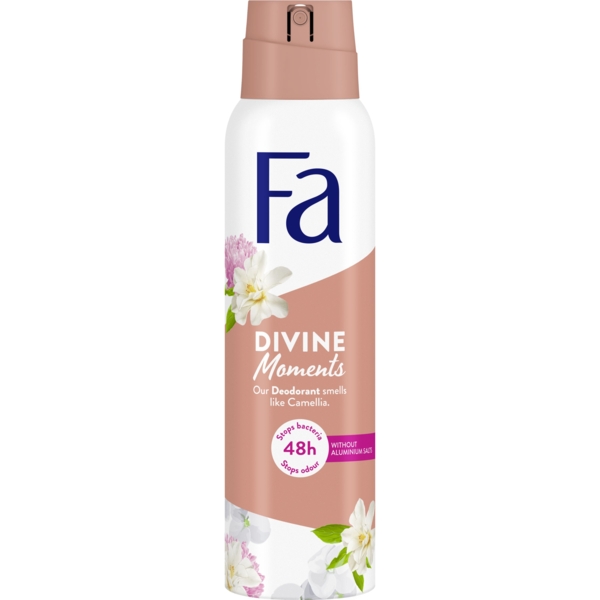 Дезодорант-спрей Fa Divine Moment Камелія, 150 мл - Pampik