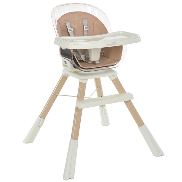 Стульчик для кормления El Camino ME 1104 Twist Pink (25640) - Pampik