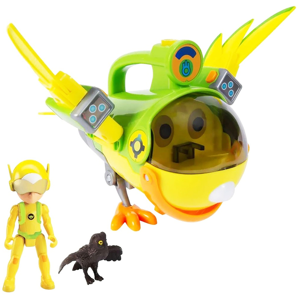 Ігровий набір Petronix Defenders Мега-трансформер Поллі та фігурка Джії (123195) - Pampik