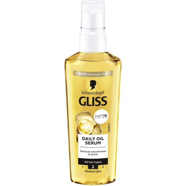 Масло для волос Gliss Daily Oil Serum 75 мл - Pampik