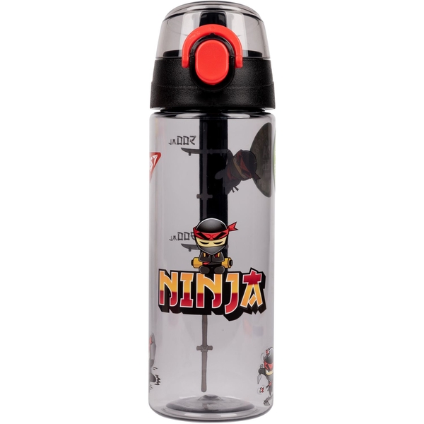 Бутылка для воды Yes Ninja, 620 мл, серый (707949) - Pampik