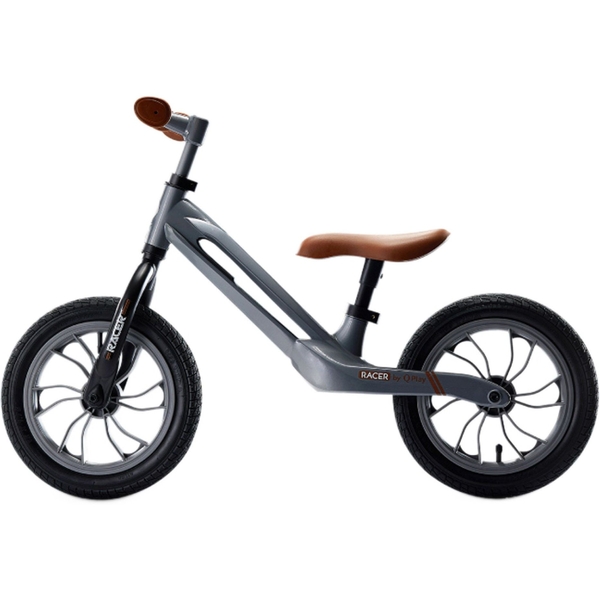 Беговел детский Qplay Racer Grey с надувными колесами (B-300Grey) - Pampik