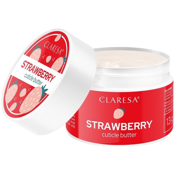 Масло для кутикулы Claresa Strawberry Cuticle Butter 13 г - Pampik - 2