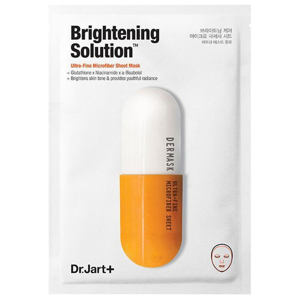 Детокс-маска Dr.Jart+ Dermask Micro Jet Brightening Solution, 30 г - Pampik