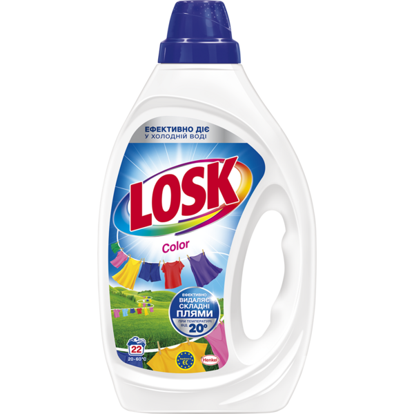 Гель для прання Losk Color, 0.99 л - Pampik