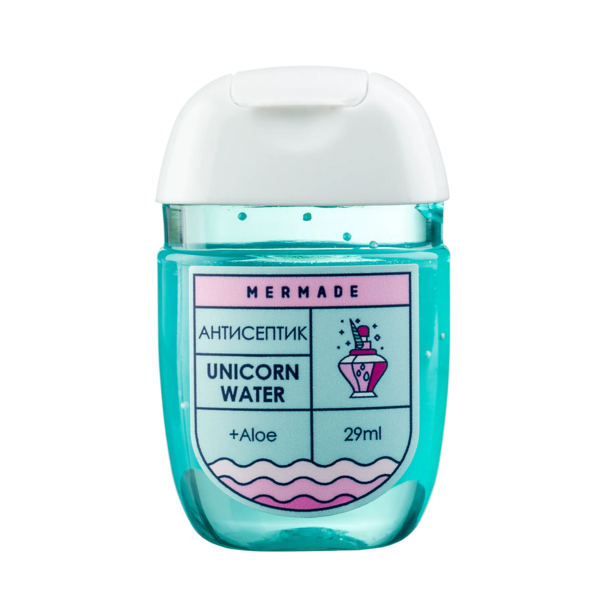 Антисептик для рук Mermade Unicorn Water, 29 мл - Pampik