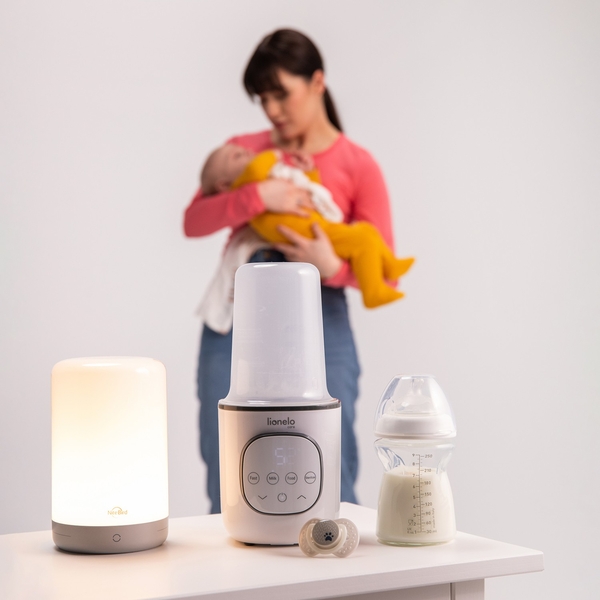 Підігрівач пляшечок електронний Lionelo Thermup 2.0 White 5 в 1 білий (LOC-THERMUP 2.0 WHITE) - Pampik - 9