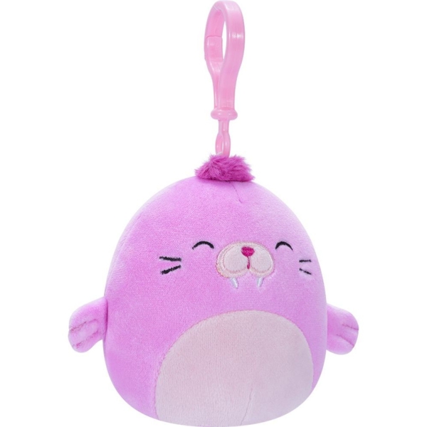 Мягкая игрушка-брелок Squishmallows Морж Пепе, 9 см (SQCP00150) - Pampik - 2