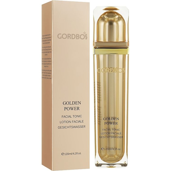 Тонік для обличчя Gordbos Golden Power Facial Tonic, 120 мл - Pampik