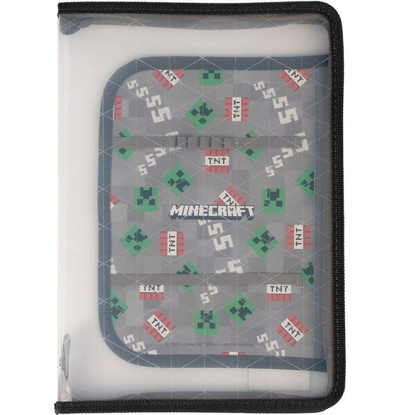 Папка-органайзер Yes Minecraft, A4, на молнии (492089) - Pampik