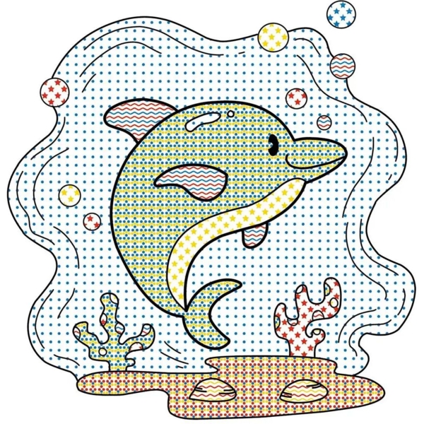 Водяні розмальовки Талант Морські тварини (8w-seanim) - Pampik - 2