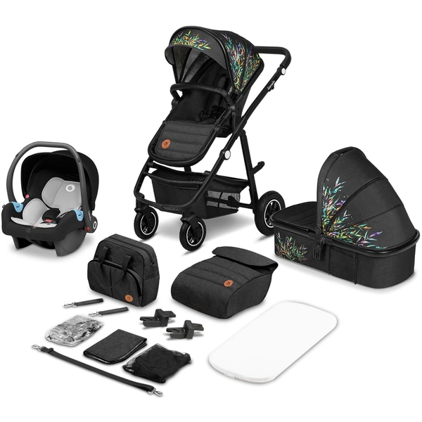 Коляска 3 в 1 Lionelo Amber Dreamin, чорна - Pampik - 13