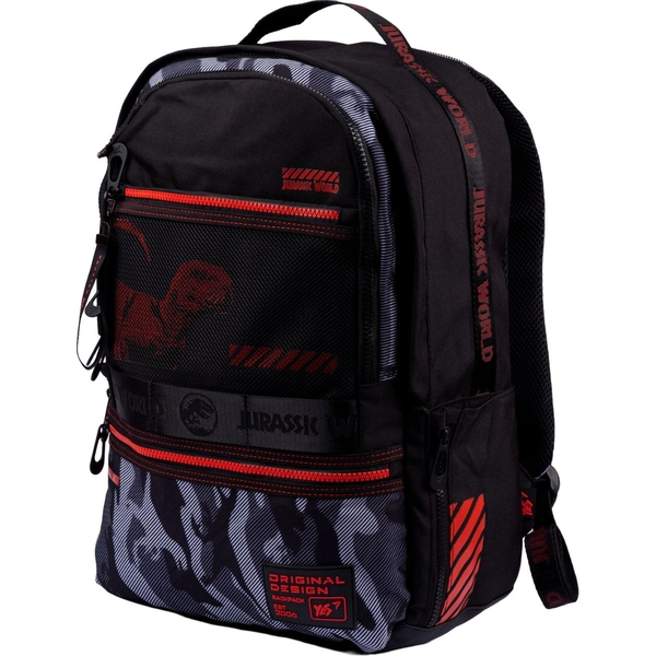 Рюкзак Yes T-127 Jurassic World, черный (558952) - Pampik