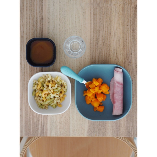 Набор глубоких силиконовых тарелок Beaba, разноцветный, 3 шт. (913566) - Pampik - 11