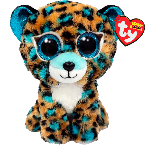 М'яка іграшка TY Beanie Boos Леопард Cabalt, 15 см (36691) - Pampik