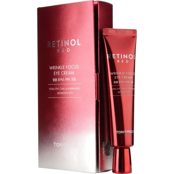 Крем для зоны вокруг глаз Tony Moly Red Retinol Wrinkle Focus Eye Cream 30 мл - Pampik