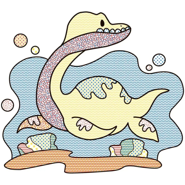 Водяні розмальовки Талант Динозаври (8w-dino) - Pampik - 4