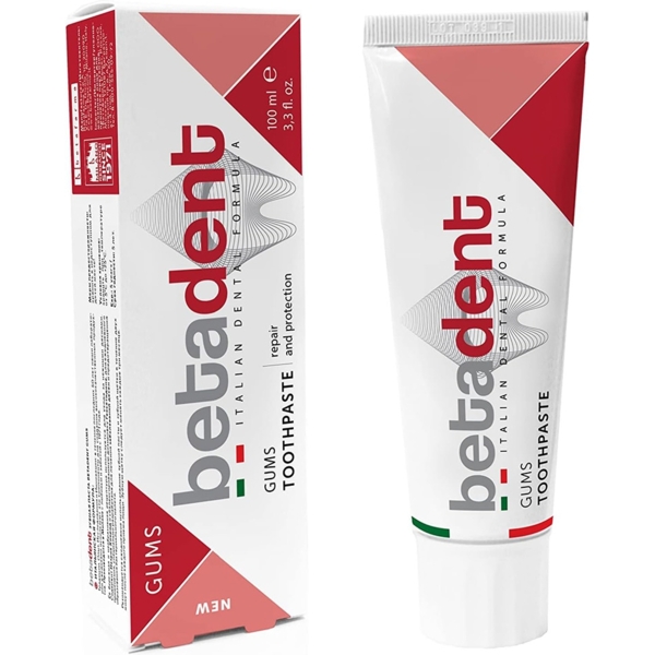 Зубна паста Betadent Gums Toothpaste, 100 мл - Pampik - 2