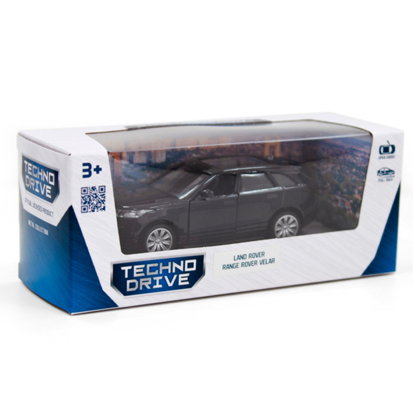 Автомодель TechnoDrive Land Rover Range Rover Velar черный (250267) - Pampik - 12