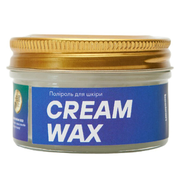 Поліроль для гладкої шкіри взуття Beclean Cream Wax, 100 мл - Pampik