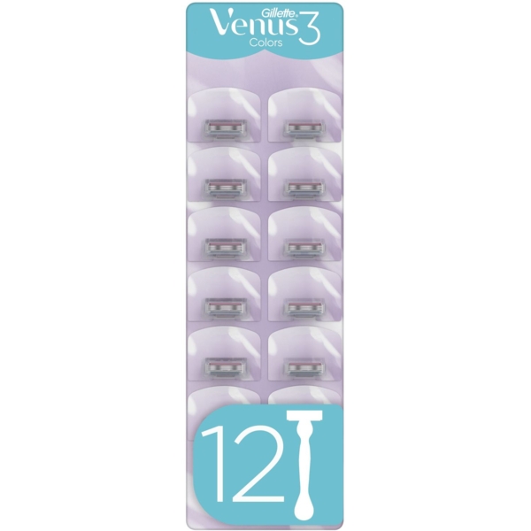 Станок для гоління Gillette Venus 3 Colors, 1 шт. - Pampik