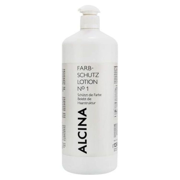 Лосьйон Alcina Farb Schutz Lotion №1 для захисту фарбованого волосся, 1250 мл - Pampik