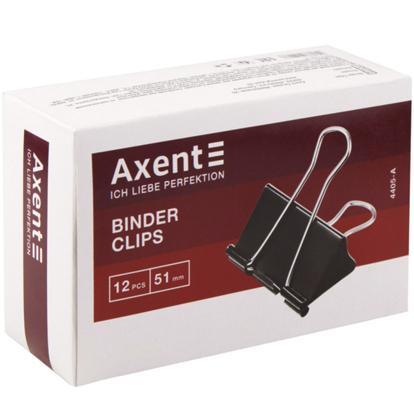 Біндер Axent 51 мм 12 шт. (4405-A) - Pampik