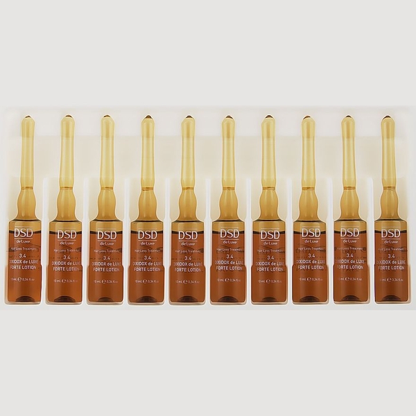 Ампули для волосся DSD de Luxe 3.4 Forte Lotion проти випадіння, 100 мл (10 шт. по 10 мл) - Pampik - 2
