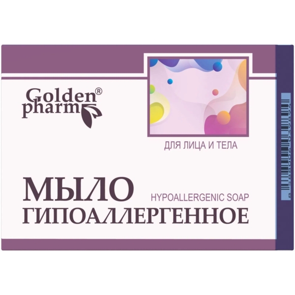Мило гіпоалергенне Golden Pharm, 70 г - Pampik