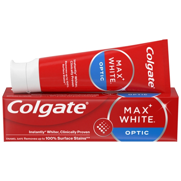 Зубна паста Colgate Max White Optic відбілювальна, 75 мл - Pampik - 4