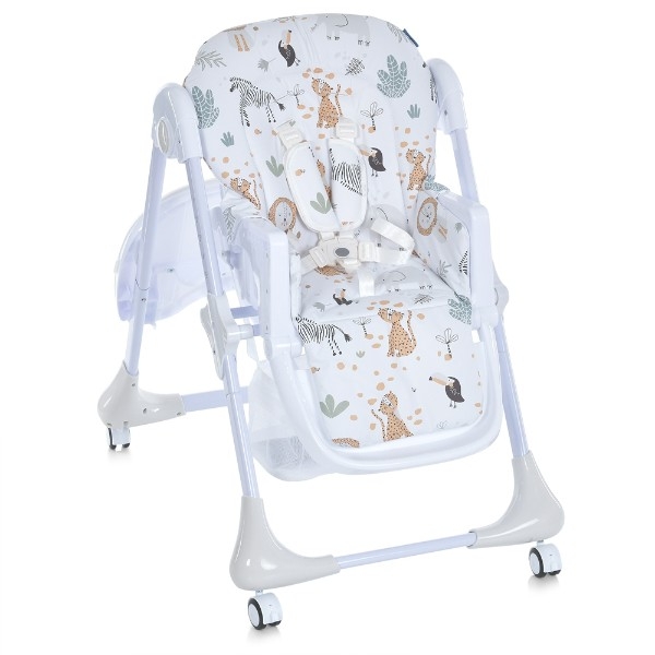Стульчик для кормления Bambi M 3233 Zoo Beige (25989) - Pampik - 3