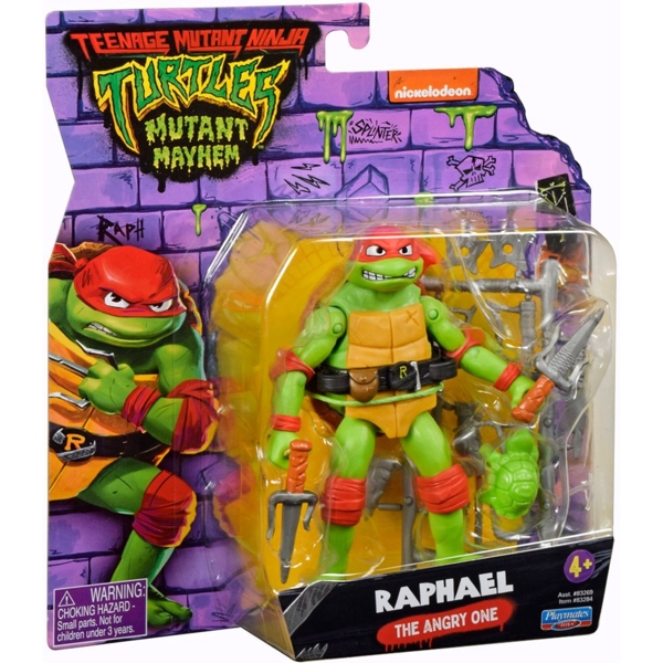 Ігрова фігурка TMNT Черепашки-ніндзя Movie III Рафаель, 12 см (83284) - Pampik - 6