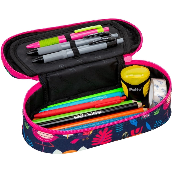 Пенал на молнии CoolPack Campus Lady Color, с органайзером для ручек, 23х9х5 см (F062702) - Pampik - 2