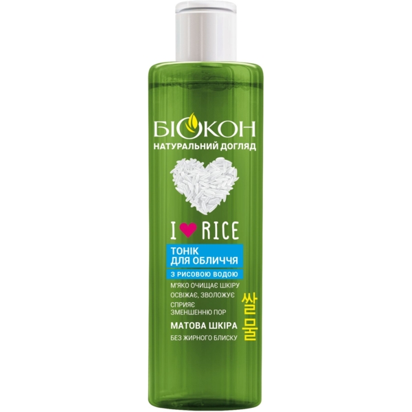 Тонік для обличчя Біокон I love rice рисовий 150 мл - Pampik