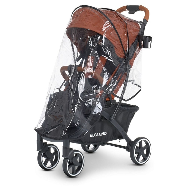 Коляска El Camino Loona ME 1090-1 Rooibos Orange, помаранчевий (25530) - Pampik - 8