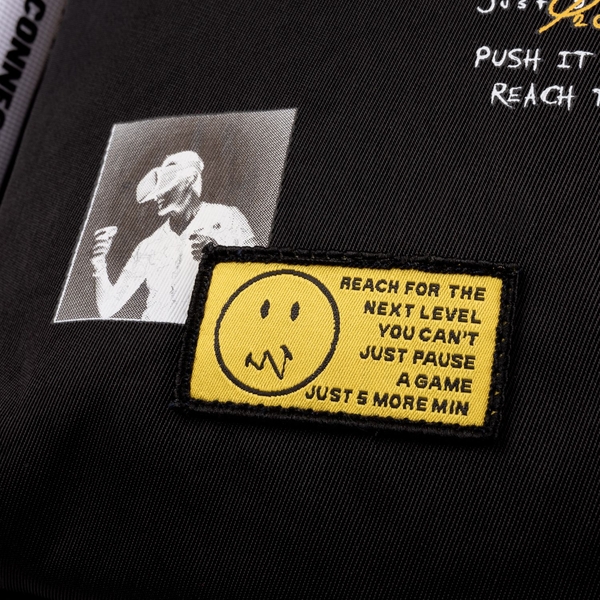 Рюкзак Yes TS-95 Happy time, черный (558937) - Pampik - 12