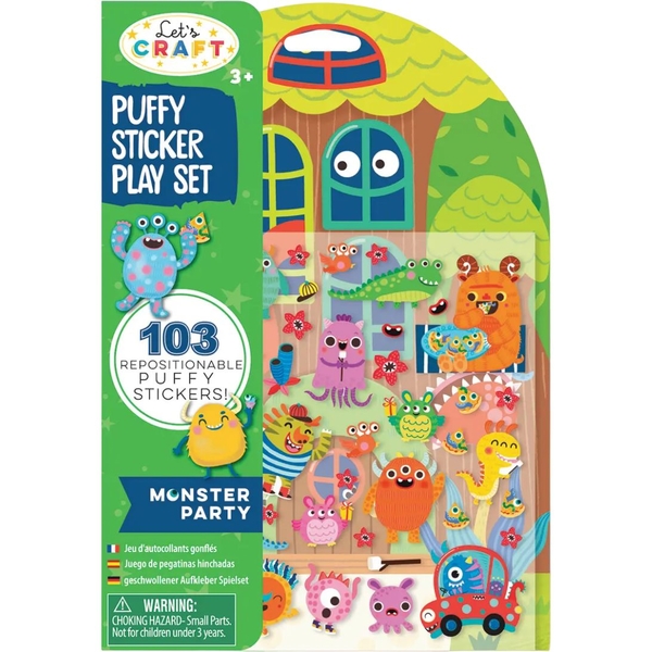 Розвиваючий набір Let's Craft Фантастичні світи Монстр паті (PSB002) - Pampik